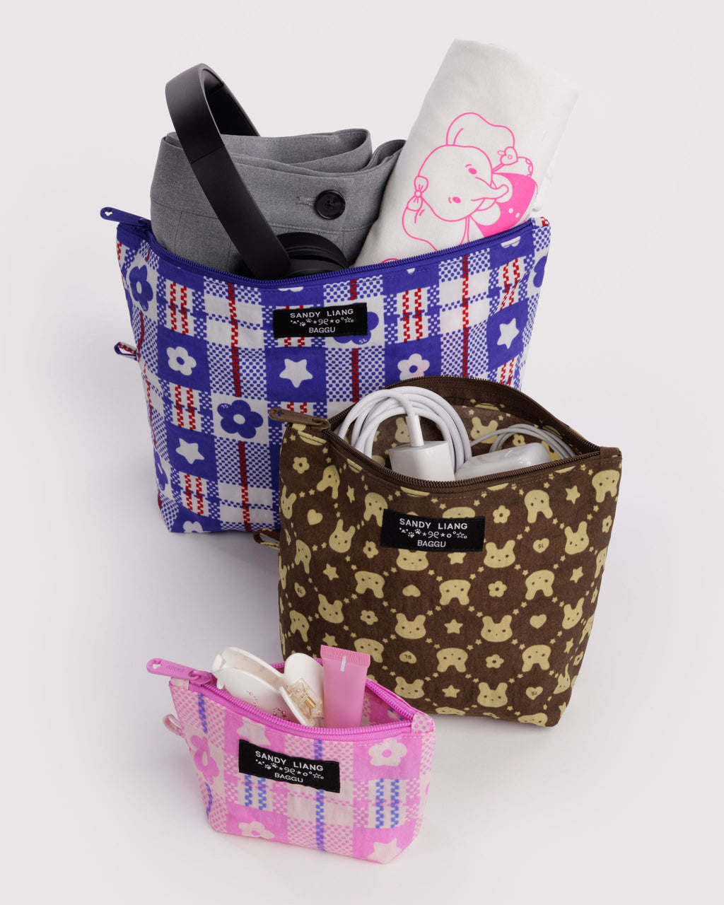 Baggu Go Pouch Set