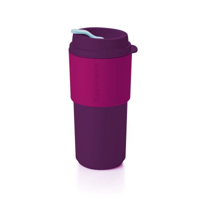 Tupper Ware Eco To-Go Cup (Dewberry w/Vineyard)